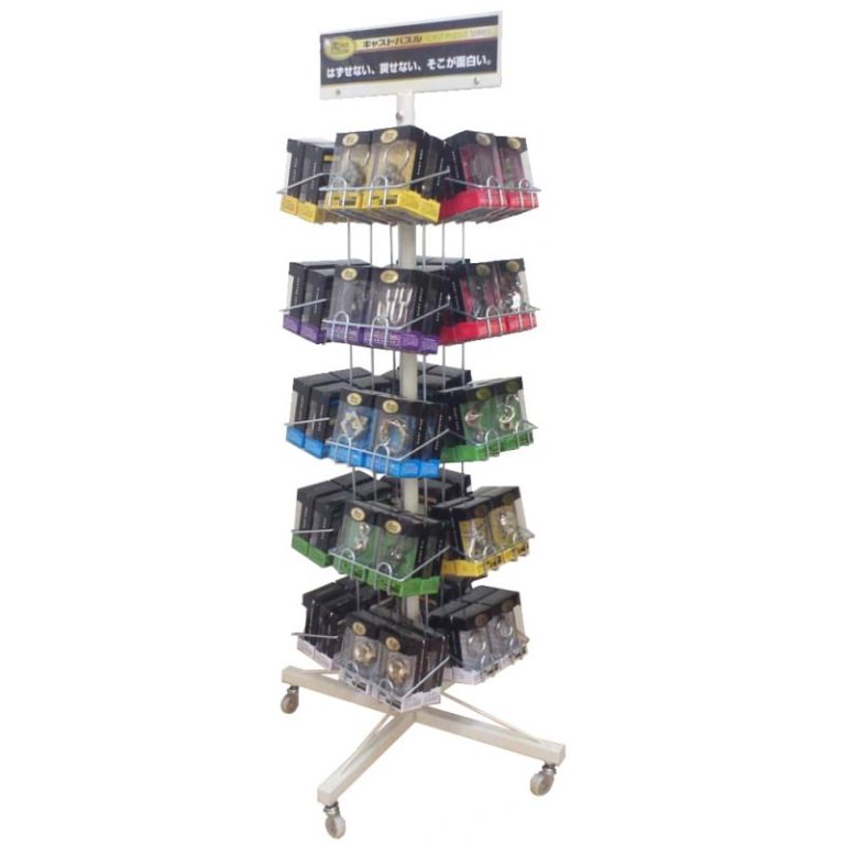 Metal Spinning Display Rack Hanayama Toys Just For Fun
