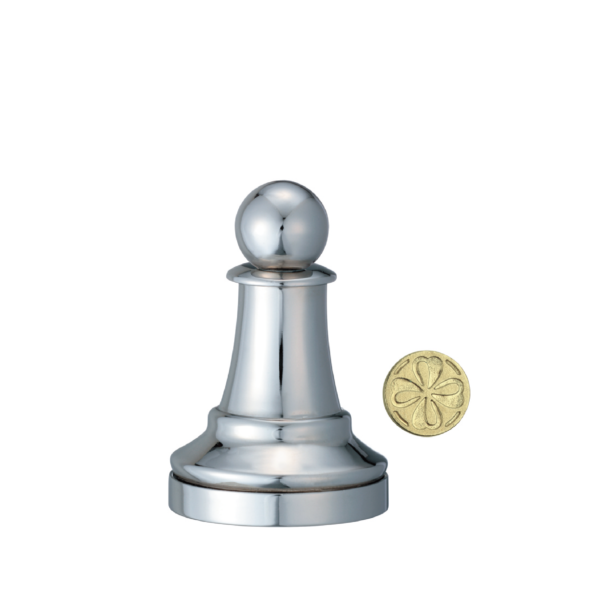 Silver Color Chess Piece - King, Hanayama Metal Puzzles